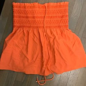 Trina Turk coral tube top